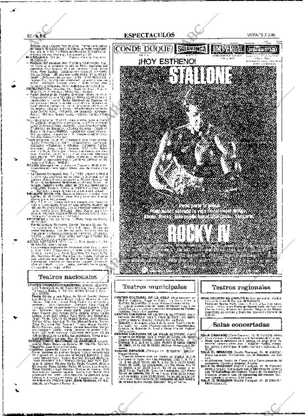 ABC MADRID 07-03-1986 página 82