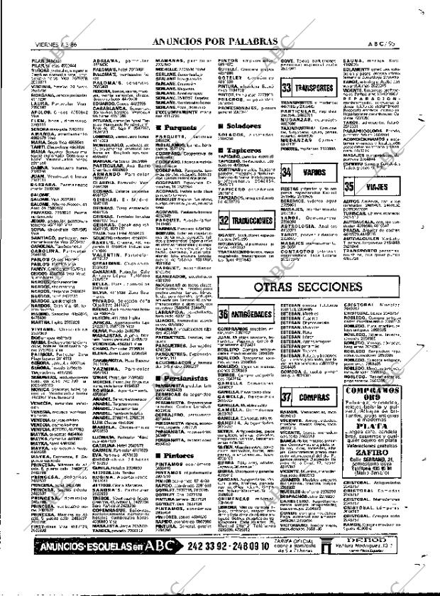 ABC MADRID 07-03-1986 página 95