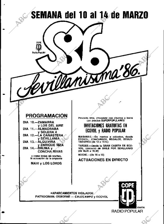 ABC SEVILLA 12-03-1986 página 64