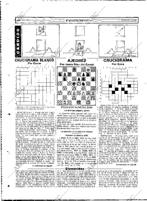 ABC MADRID 15-03-1986 página 100