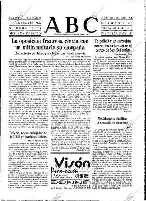 ABC MADRID 15-03-1986 página 13