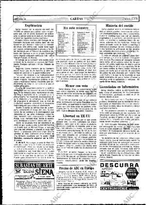 ABC MADRID 15-03-1986 página 14