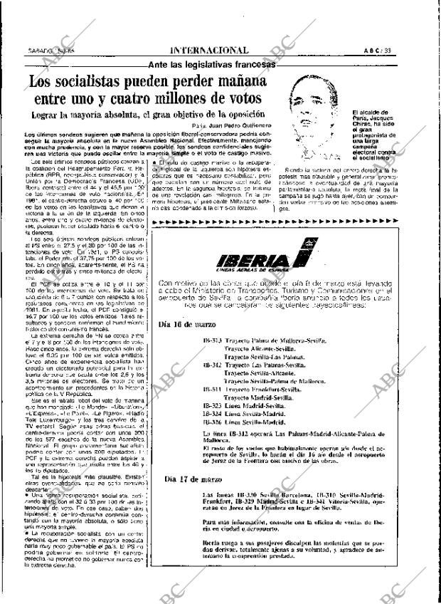 ABC MADRID 15-03-1986 página 33