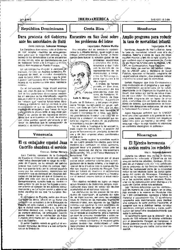ABC MADRID 15-03-1986 página 34