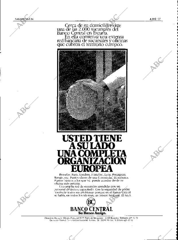 ABC MADRID 15-03-1986 página 37