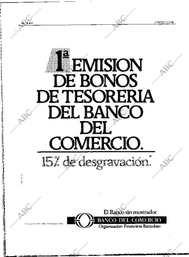 ABC MADRID 15-03-1986 página 46