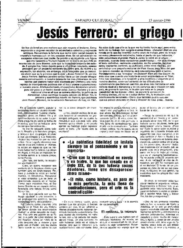 ABC MADRID 15-03-1986 página 56