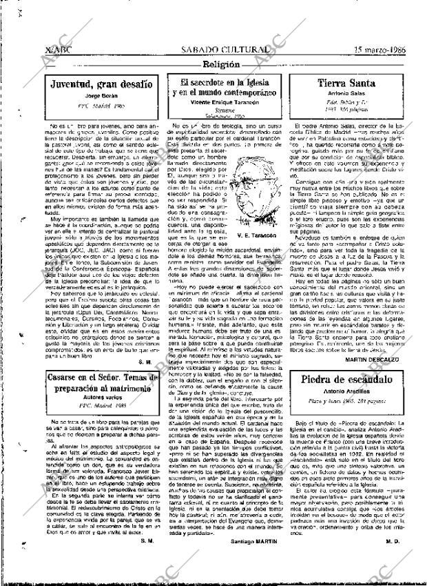 ABC MADRID 15-03-1986 página 60