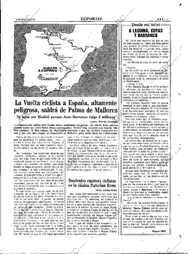 ABC MADRID 15-03-1986 página 77