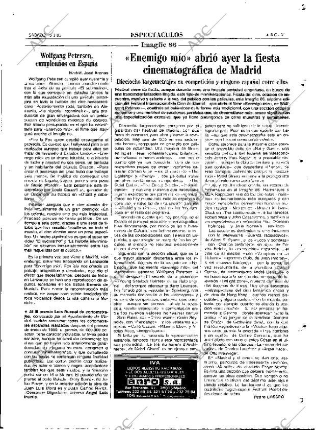 ABC MADRID 15-03-1986 página 81