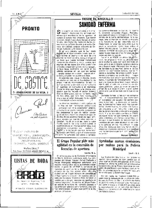 ABC SEVILLA 15-03-1986 página 34