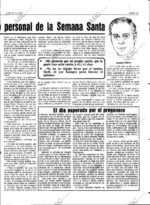 ABC SEVILLA 15-03-1986 página 39