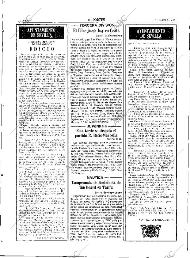 ABC SEVILLA 15-03-1986 página 52