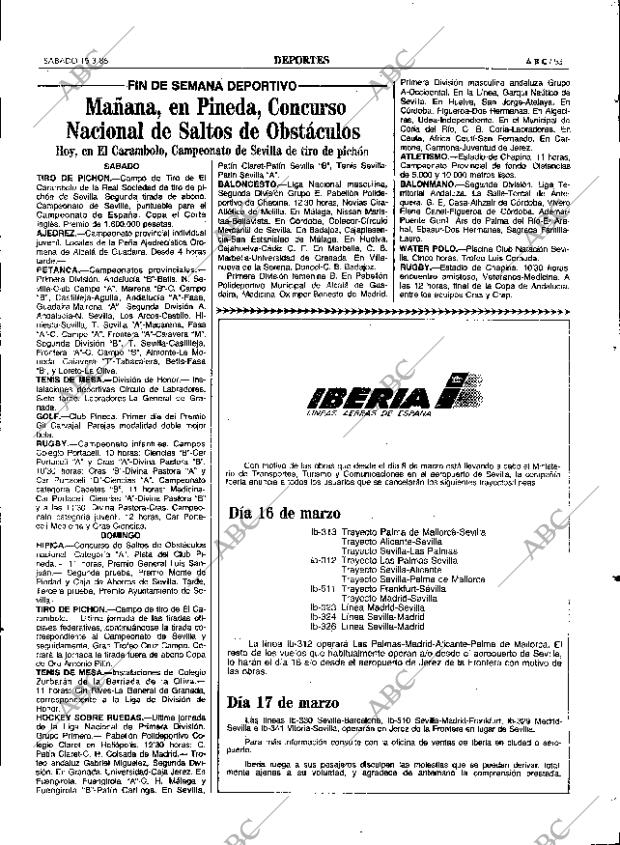 ABC SEVILLA 15-03-1986 página 53