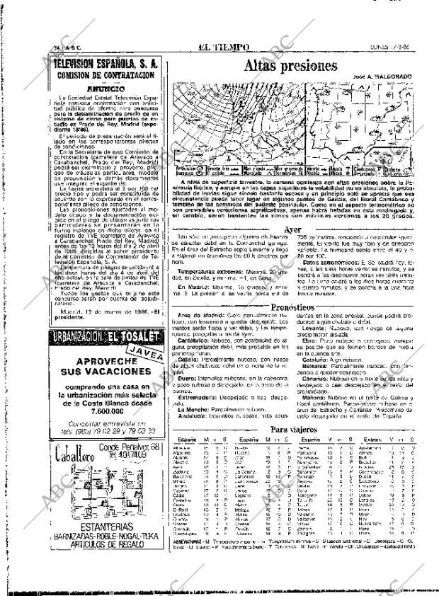ABC MADRID 17-03-1986 página 34