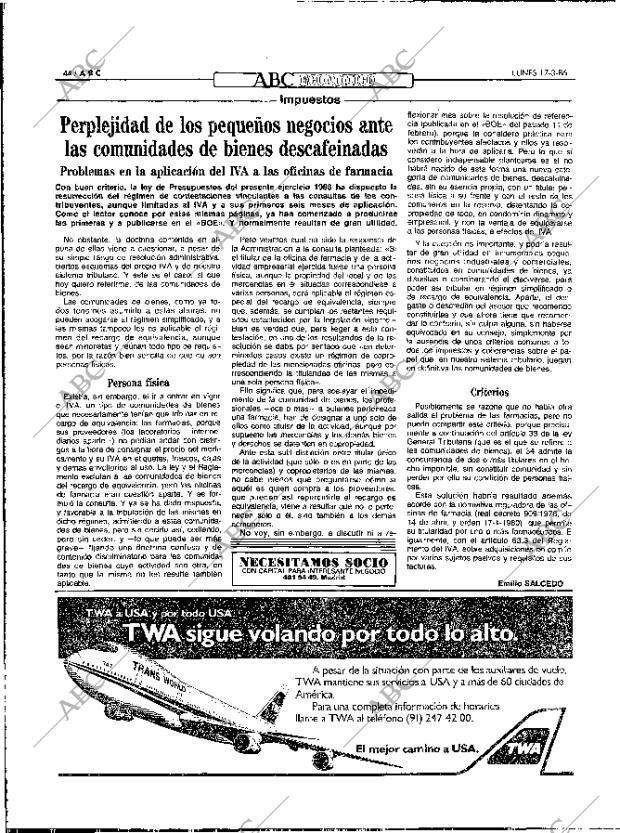 ABC MADRID 17-03-1986 página 44