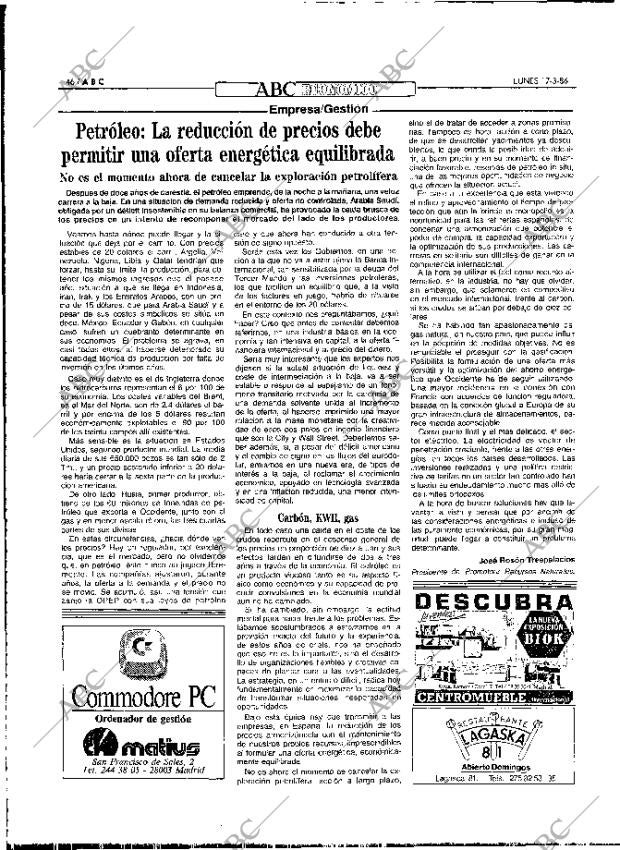 ABC MADRID 17-03-1986 página 46