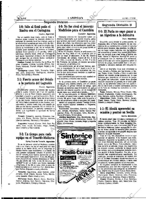 ABC MADRID 17-03-1986 página 58