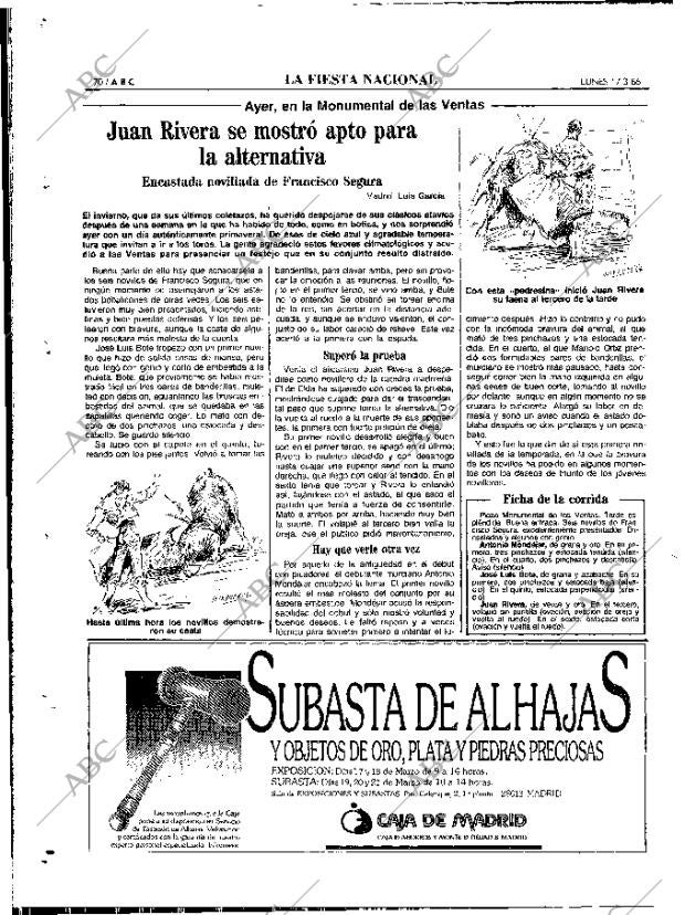 ABC MADRID 17-03-1986 página 70