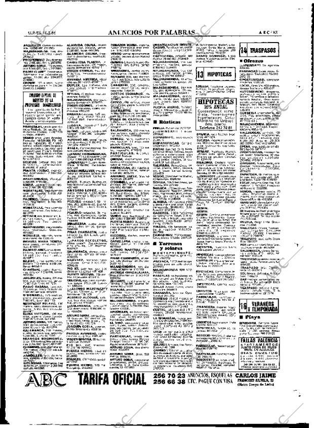 ABC MADRID 17-03-1986 página 83