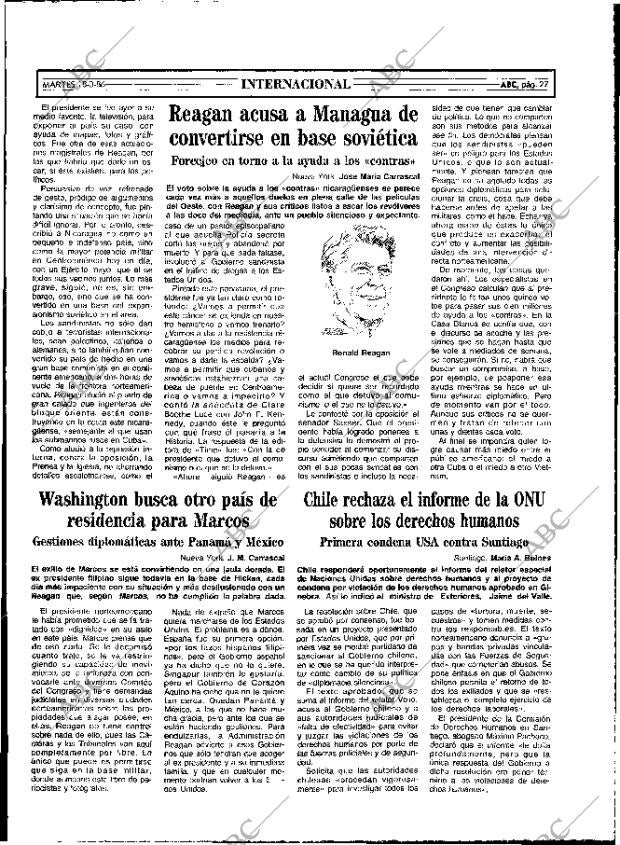 ABC MADRID 18-03-1986 página 27