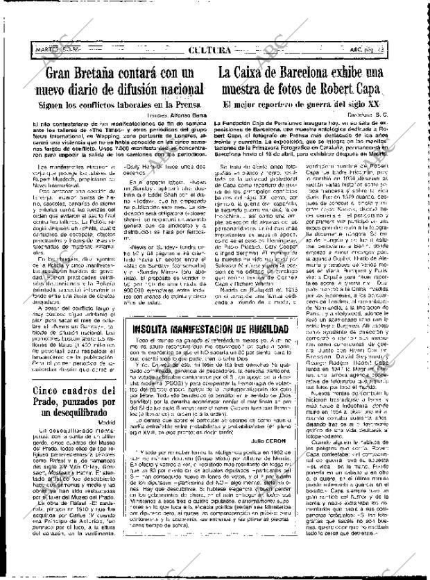 ABC MADRID 18-03-1986 página 43