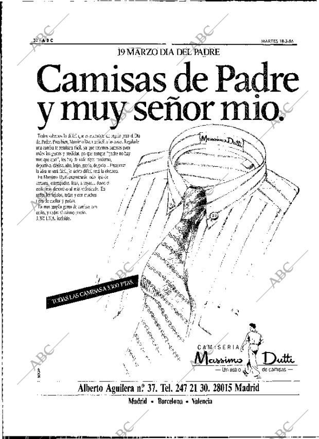ABC MADRID 18-03-1986 página 52