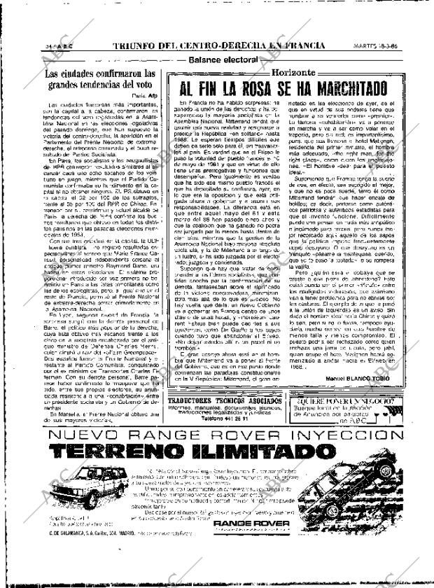ABC MADRID 18-03-1986 página 54