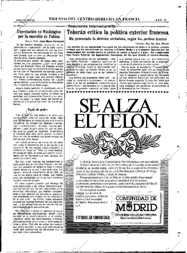 ABC MADRID 18-03-1986 página 59