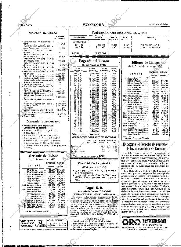 ABC MADRID 18-03-1986 página 66
