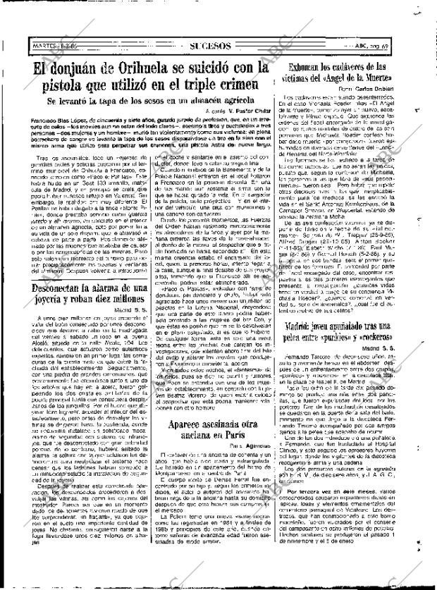 ABC MADRID 18-03-1986 página 69
