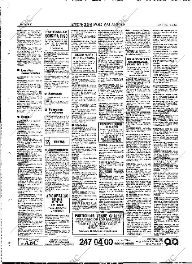 ABC MADRID 18-03-1986 página 88