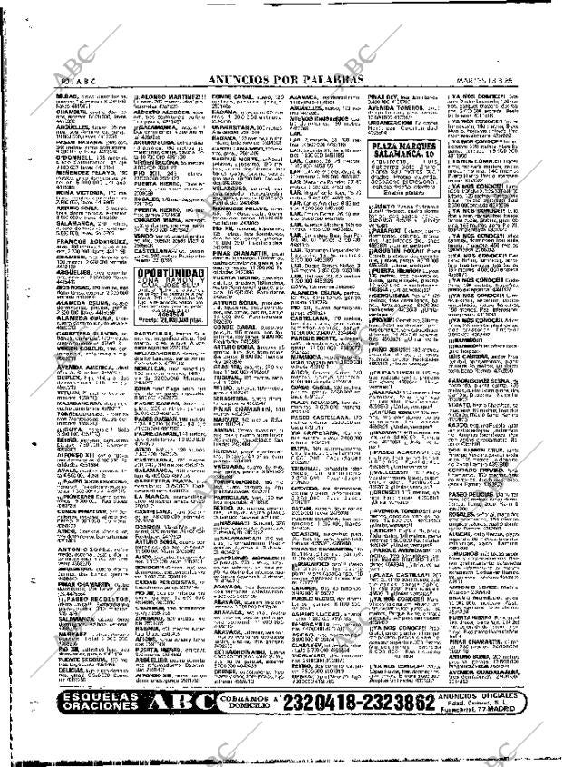 ABC MADRID 18-03-1986 página 90