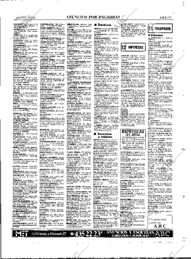 ABC MADRID 18-03-1986 página 91