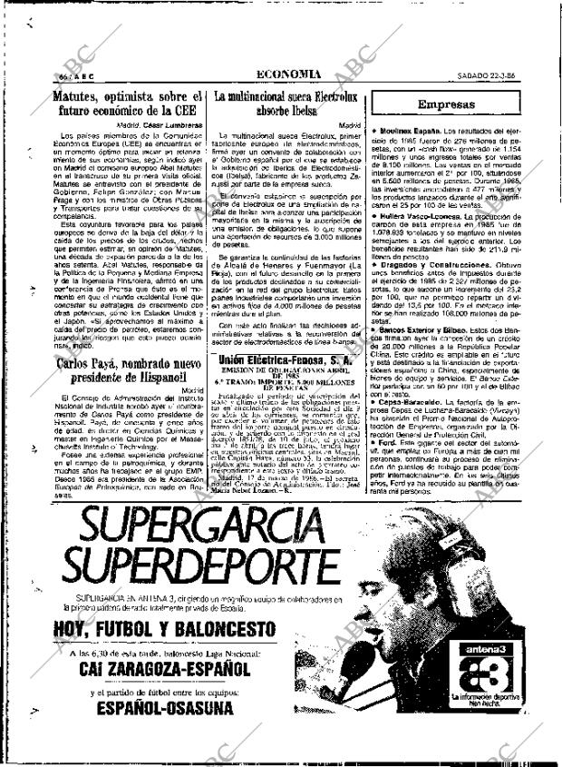 ABC MADRID 22-03-1986 página 66