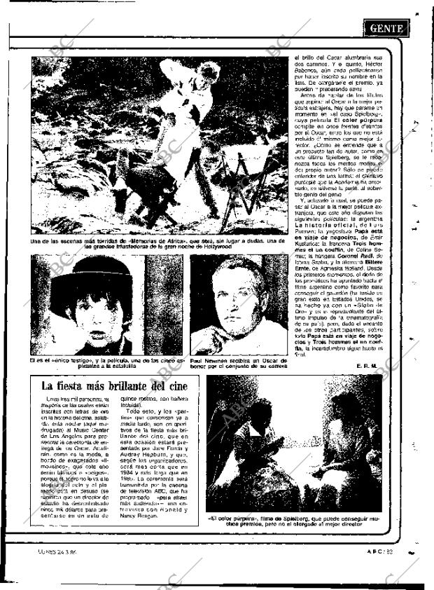 ABC MADRID 24-03-1986 página 83