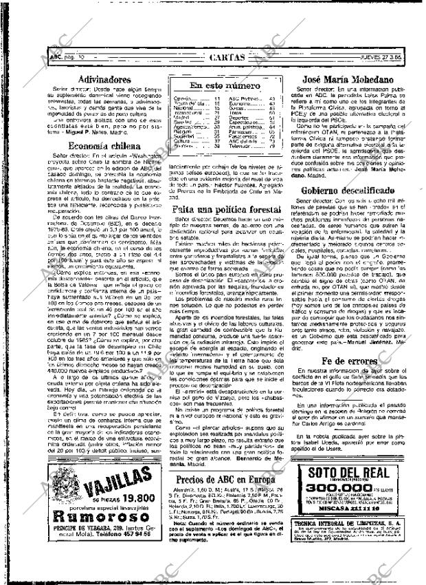 ABC MADRID 27-03-1986 página 10