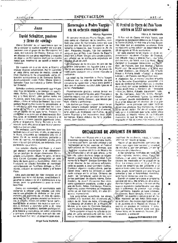 ABC MADRID 27-03-1986 página 57