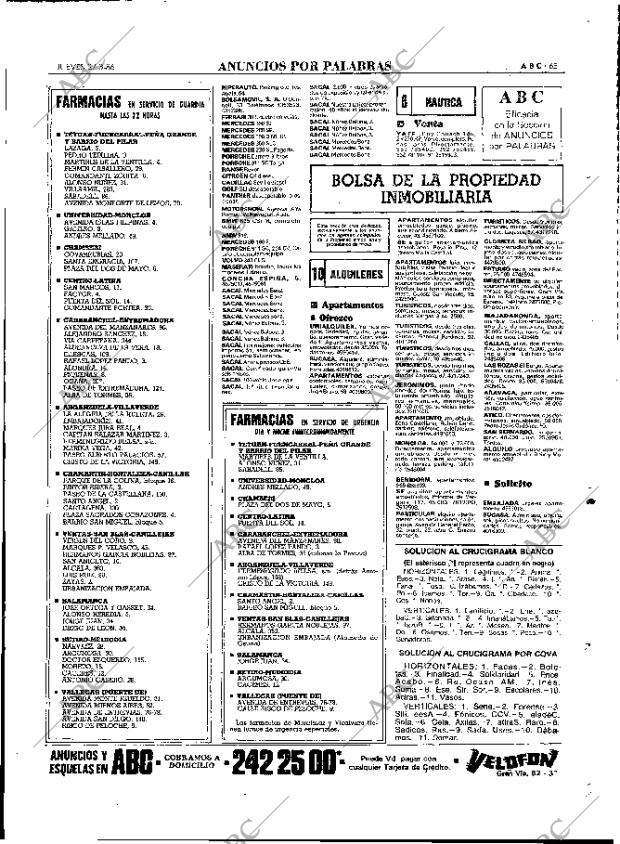 ABC MADRID 27-03-1986 página 65