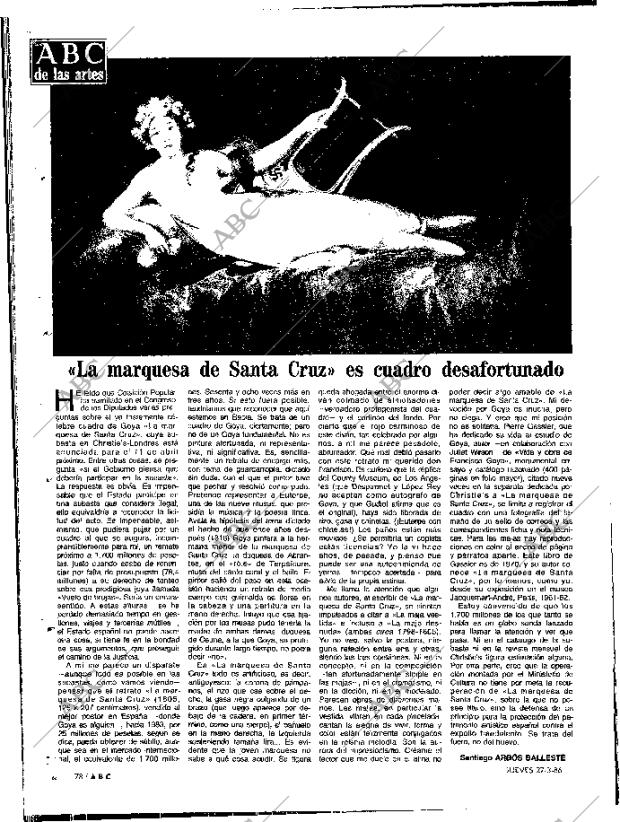 ABC MADRID 27-03-1986 página 78