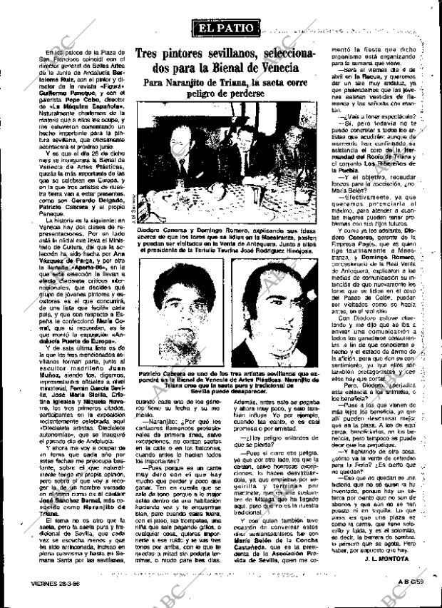 ABC SEVILLA 28-03-1986 página 59