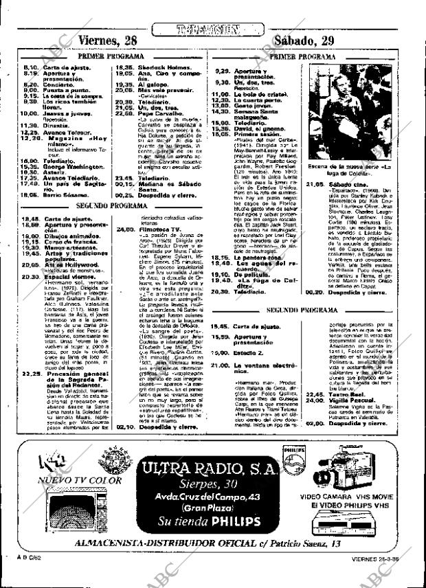 ABC SEVILLA 28-03-1986 página 62