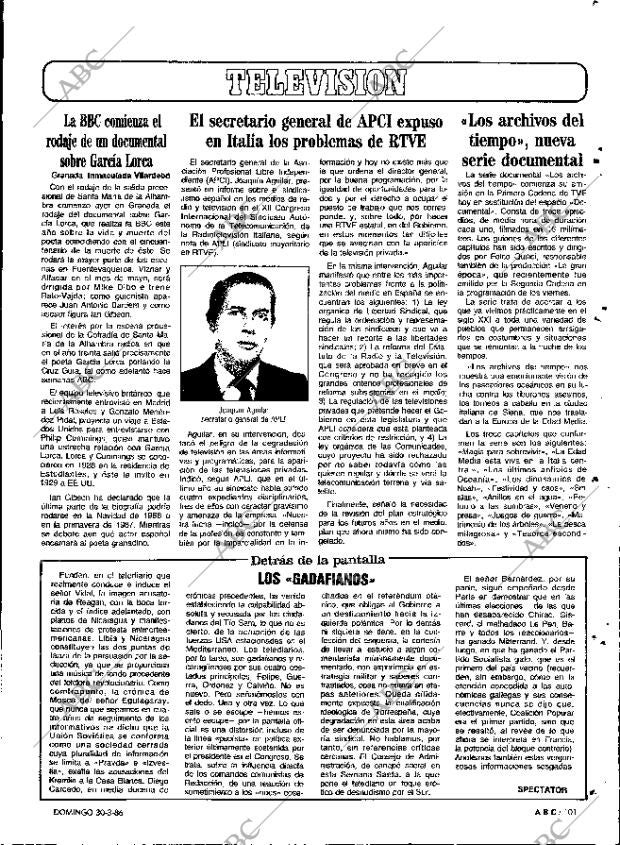 ABC MADRID 30-03-1986 página 101