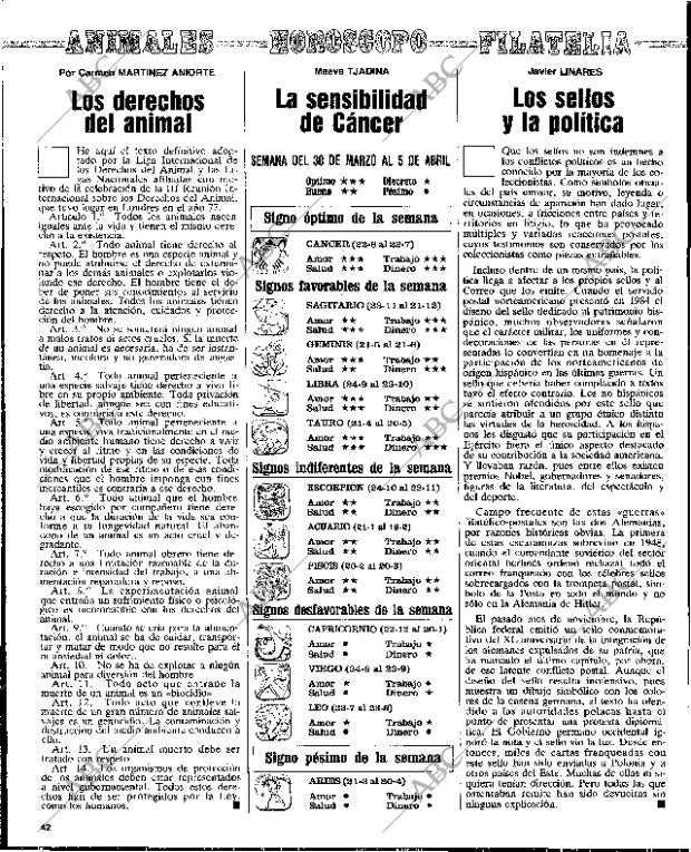 ABC MADRID 30-03-1986 página 146