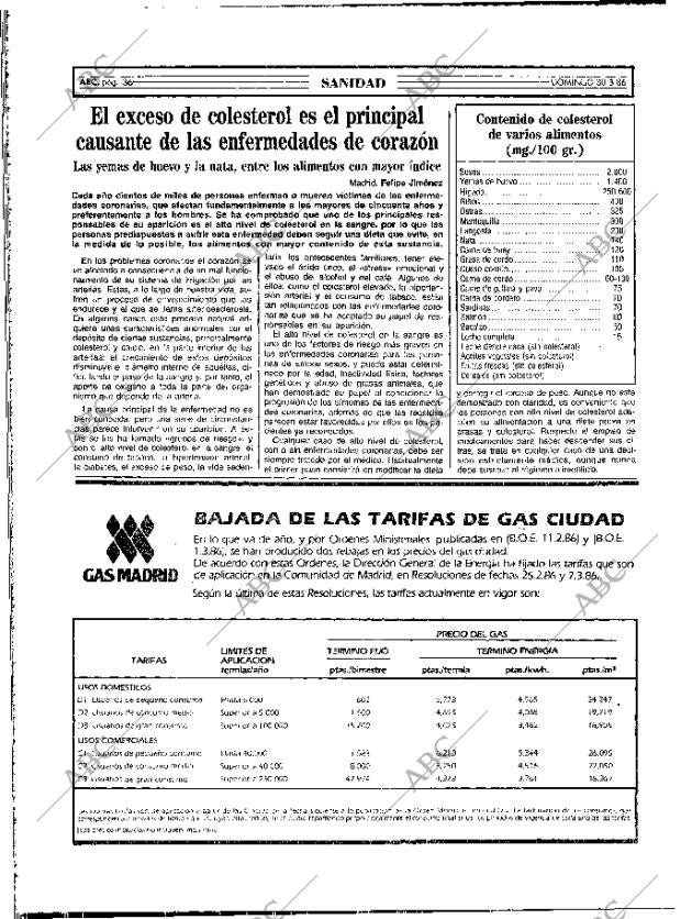 ABC MADRID 30-03-1986 página 36