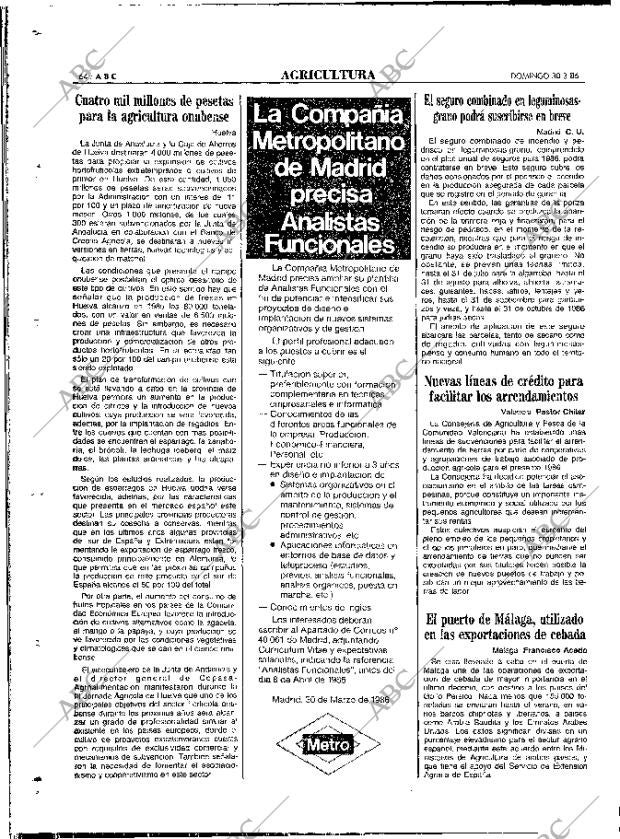 ABC MADRID 30-03-1986 página 64