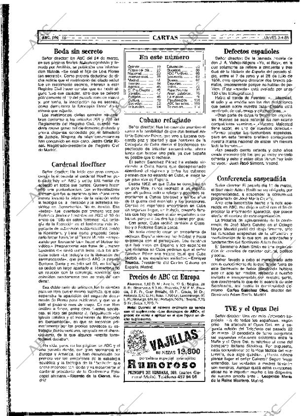 ABC MADRID 03-04-1986 página 18