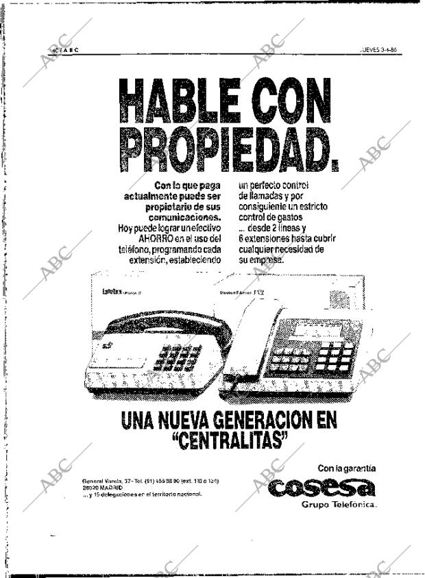 ABC MADRID 03-04-1986 página 40