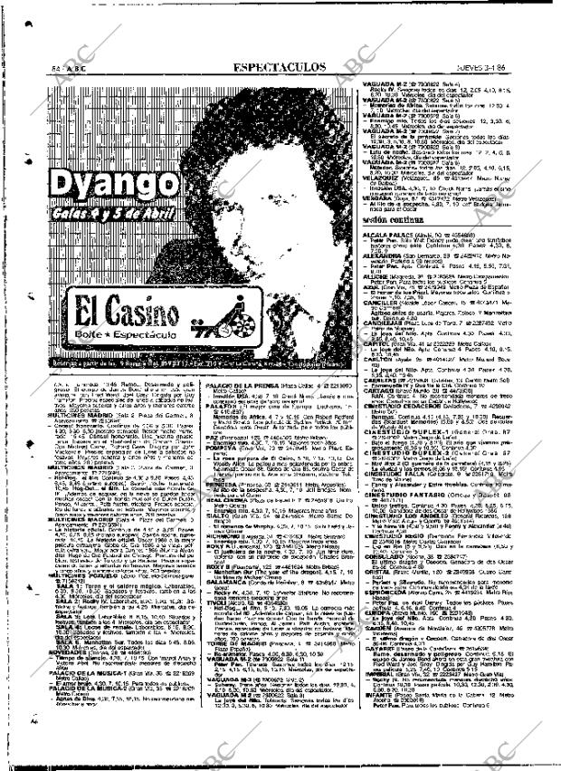 ABC MADRID 03-04-1986 página 84