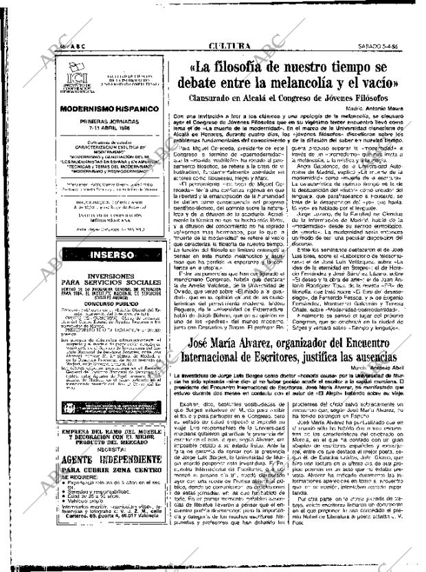 ABC MADRID 05-04-1986 página 46